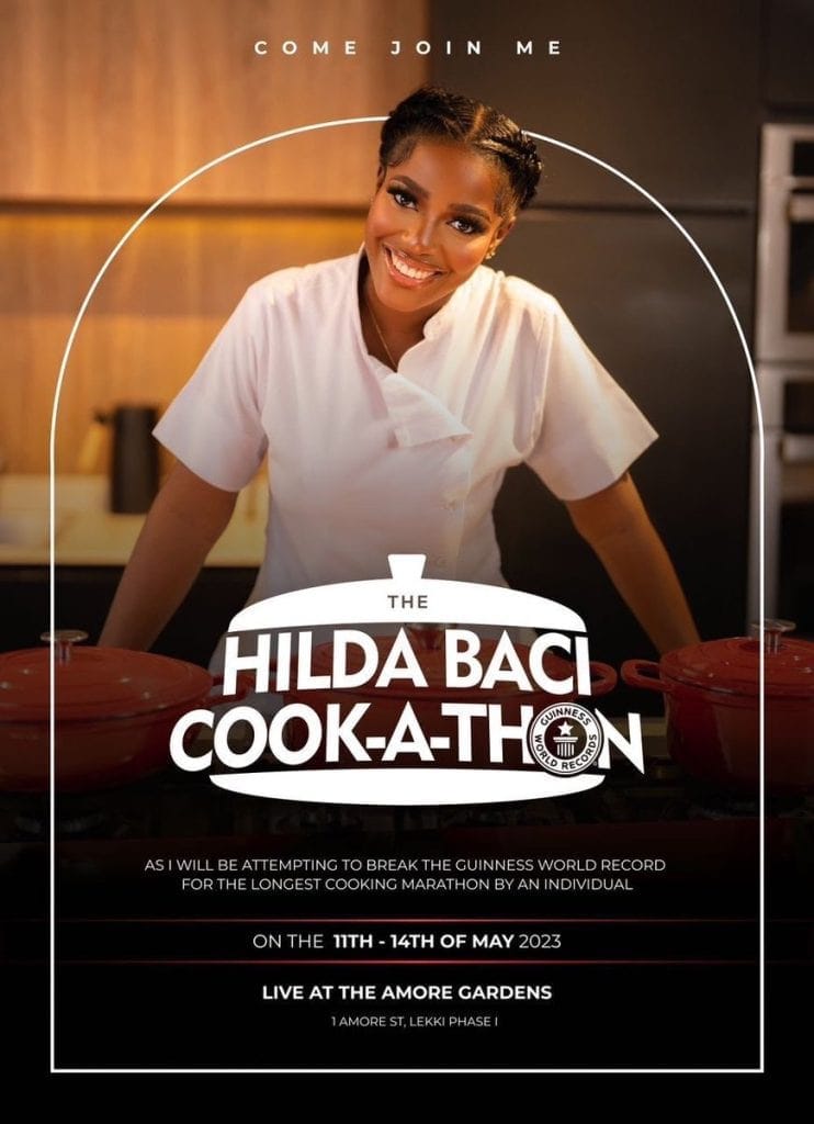 Nigerian Chef Hilda Baci Surpasses Previous Cooking Marathon Record Holder Megastar Magazine 9610